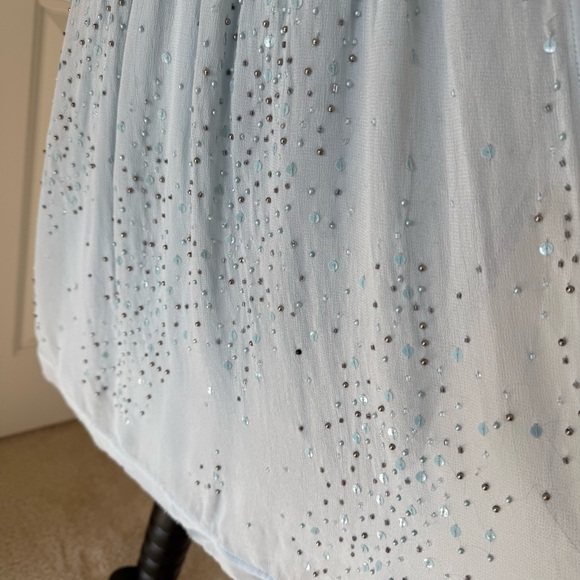 Free People winter solstice wrap mini dress size 4 NWT - Picture 6 of 14